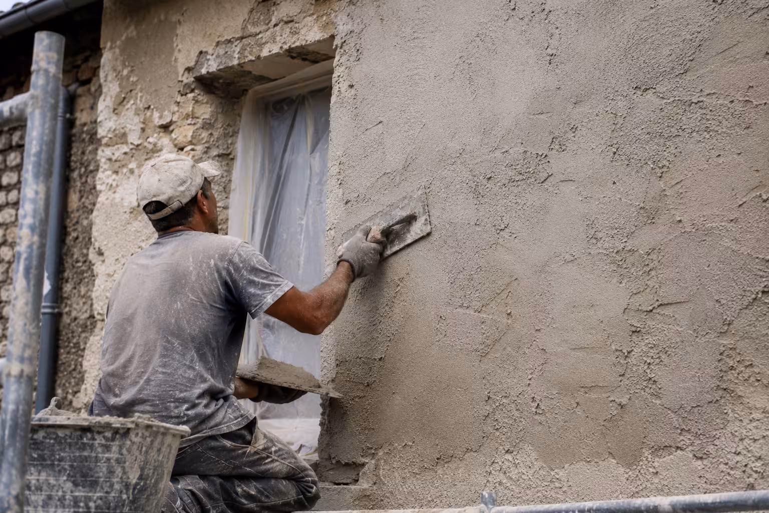 Enduit et crépi de façade